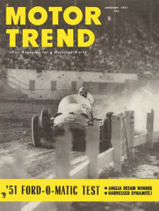MOTOR TREND 1951 JAN Vol 3 No 1 - FORDOMATIC, STORY, MASTER INDEX FROM START*